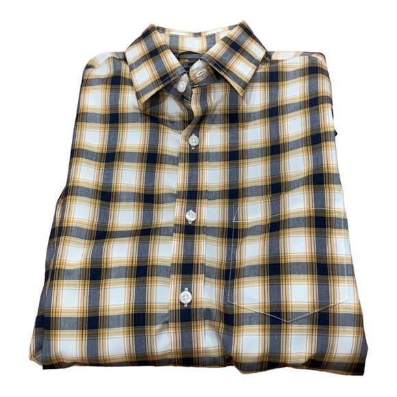 Nordstrom Button Down Plaid Shirt Size S - Picture 3 of 3